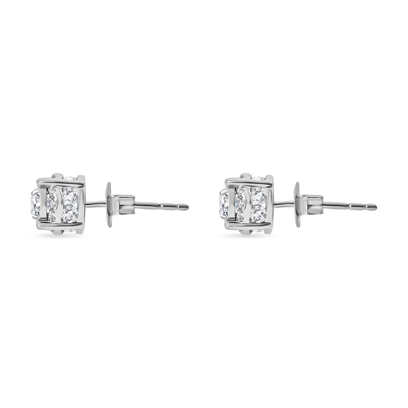 New York Kollektion - Weißer Diamant I1-I2 GH Ohrstecker 417 Weißgold ca. 1.00 ct