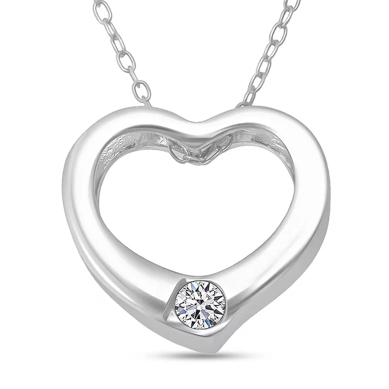 LUXURIANT DIAMOND - Lab Grown Diamant SI-GH Schmuckset ca. 50 cm 925 Silber Rhodiniert