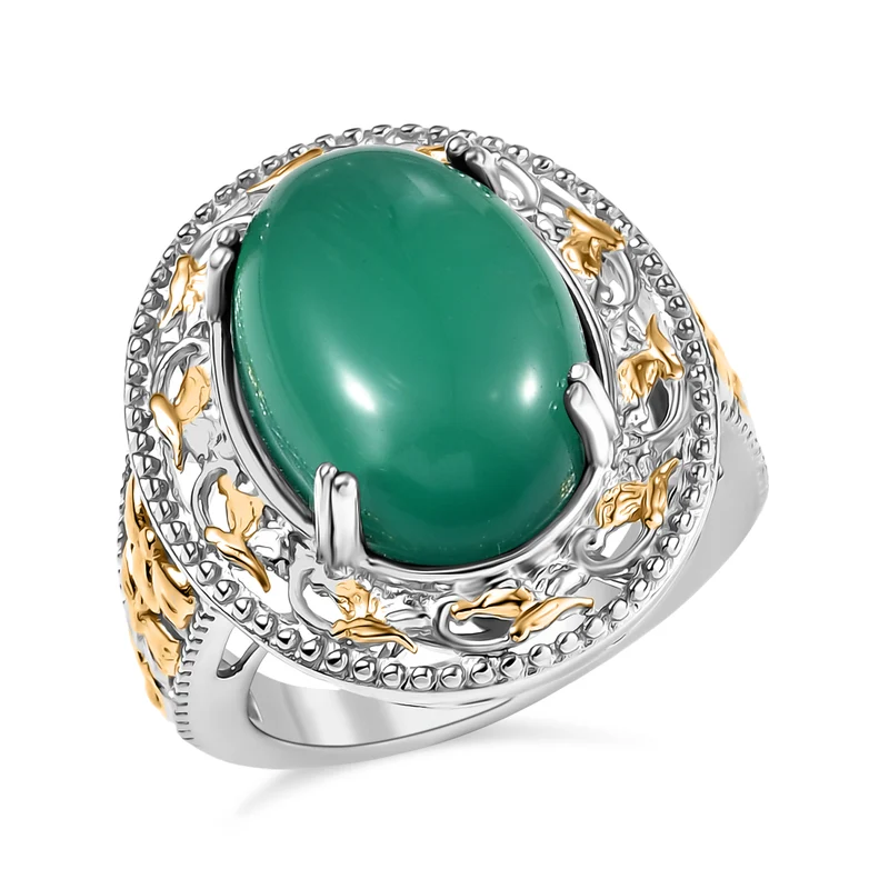 EVER TRUE Verde Onyx Schmuckset ca. 50 cm (Größe 21) ca. 35,81 ct.