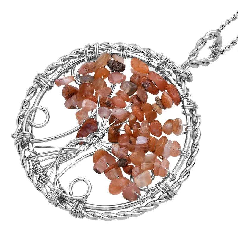 Grüner Aventurin Schmuckset Reiner Edelstahl ca. 37.60 ct