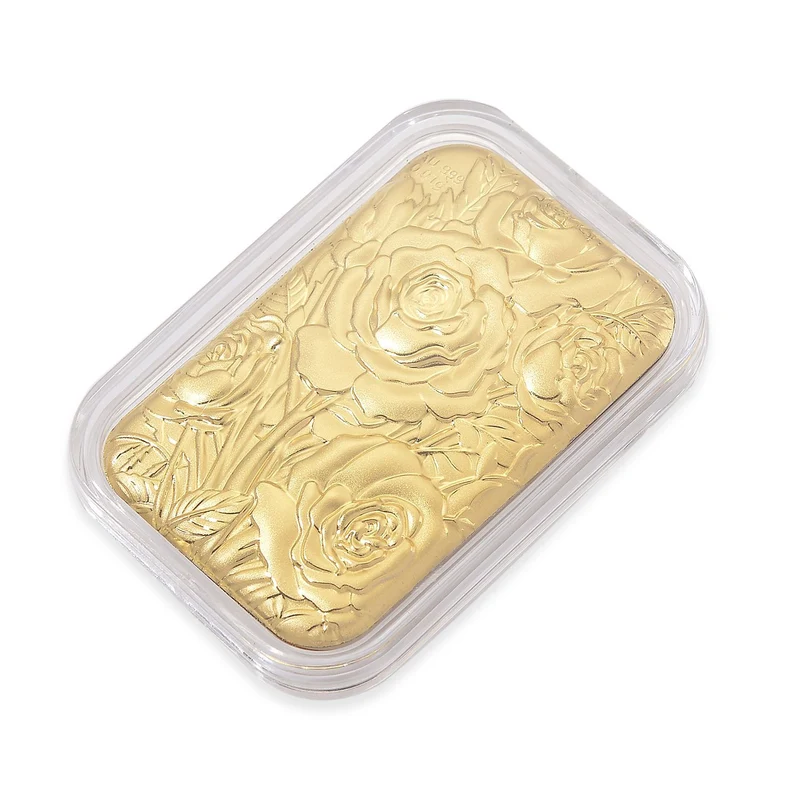 999er Goldfolie mit Doppel-Drachen-Motiv, 10mg