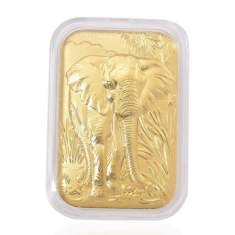 999er Goldfolie mit Doppel-Drachen-Motiv, 10mg