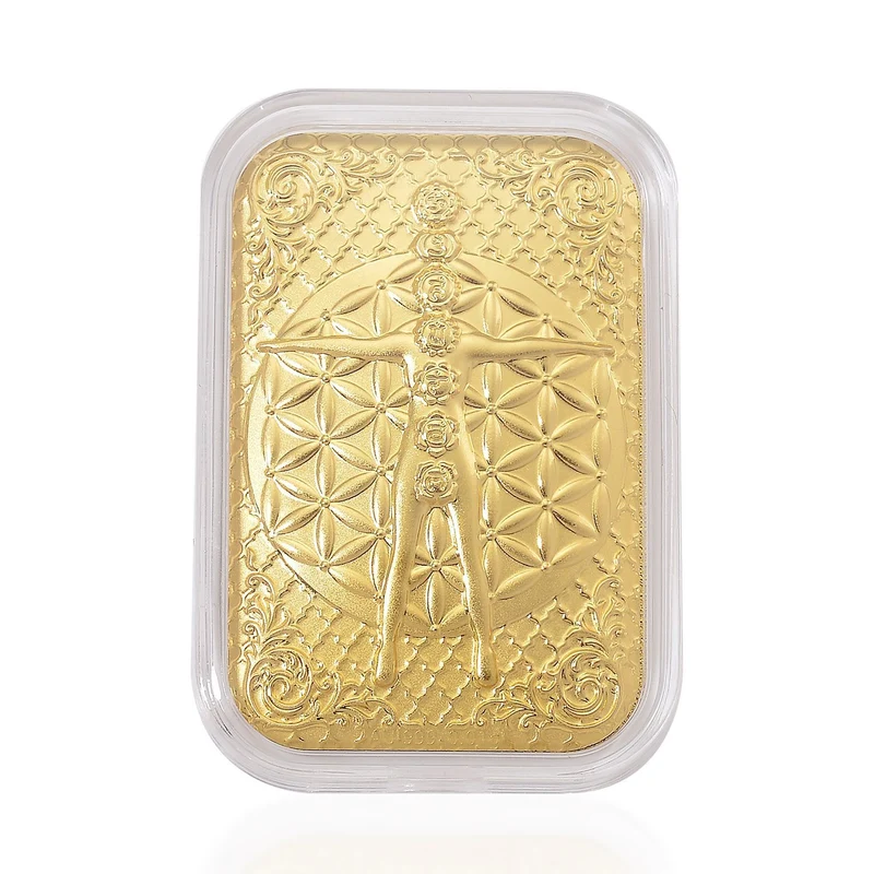 999er Goldfolie mit Doppel-Drachen-Motiv, 10mg