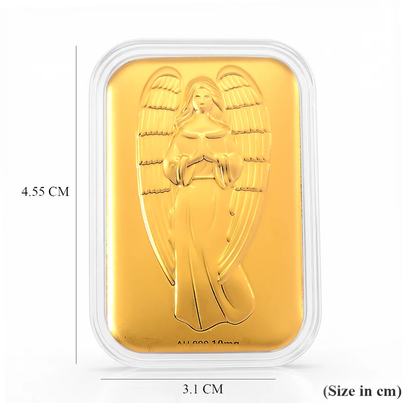 999er Goldfolie mit Doppel-Drachen-Motiv, 10mg