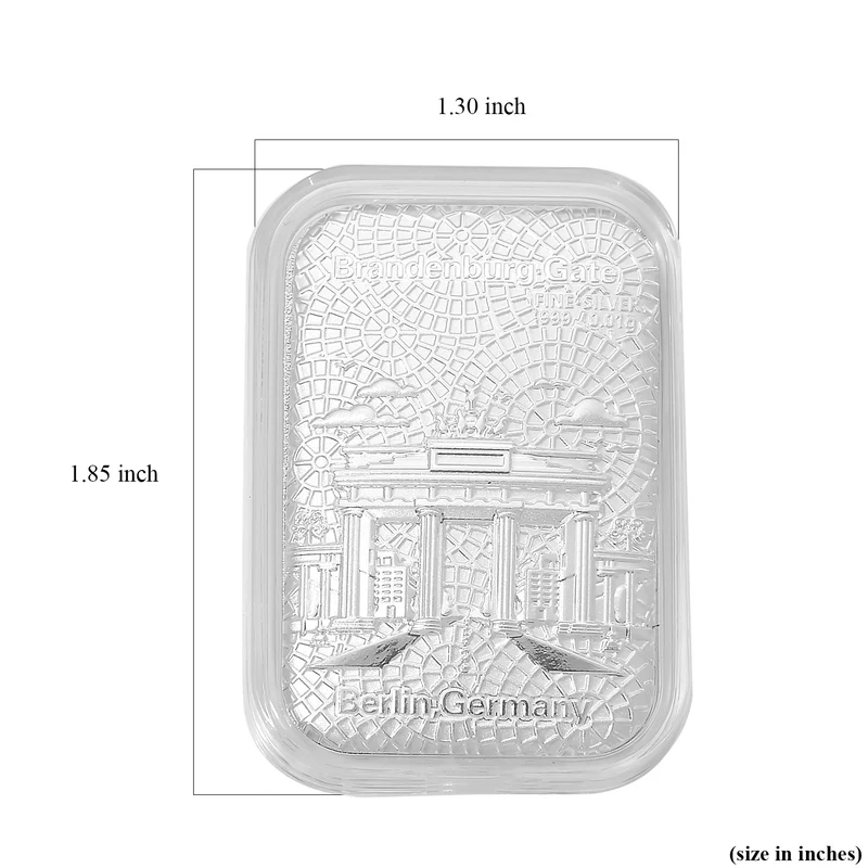999er Silberfolie mit Kreuz-Motiv, ca. 26x40 mm. ca. 10.00 mg