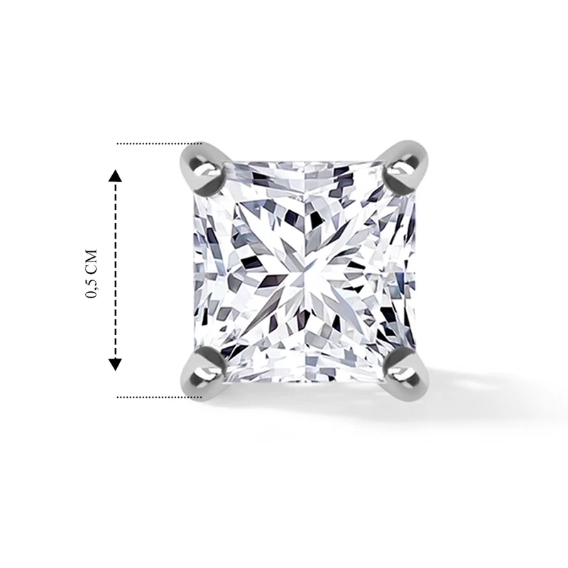LUXURIANT 1 ct. SGL zertifizierte VS-EF Labor Diamant Ohrringe in 585 Weißgold