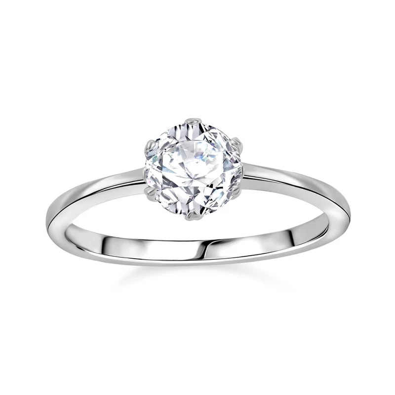 Moissanit Schmuckset 925 Silber rhodiniert ca. 2,48 ct.