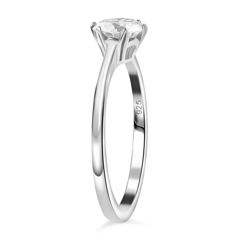 Moissanit Schmuckset 925 Silber rhodiniert ca. 2,48 ct.