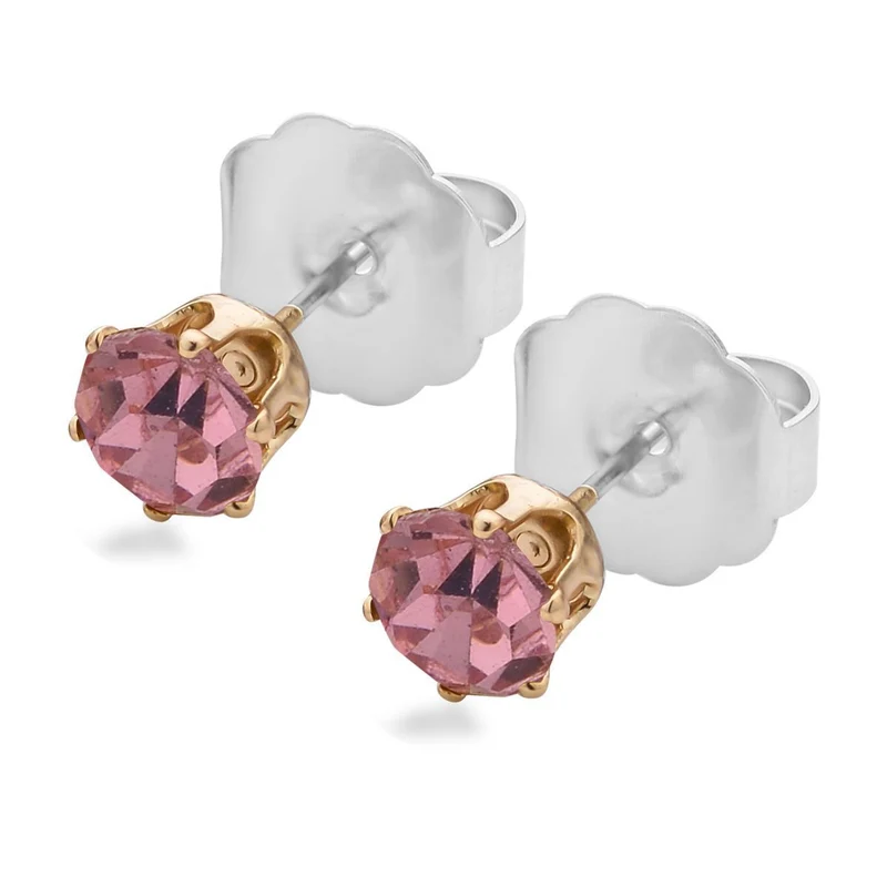 9er-Set - gelbe Muschelkernperle Ohrringe und gelbe Kristall Ohrringe und Armband, Messing und Edelstahl