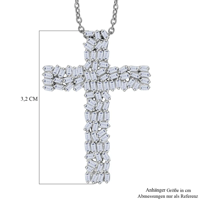LUXURIANT DIAMOND - Lab Grown Diamant SI-GH SGL zertifiziert Schmuckset 925 Silber rhodiniert ca. 1,00 ct.