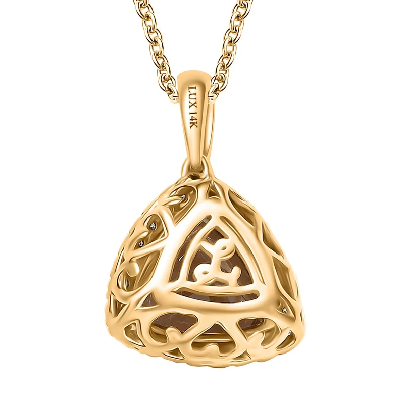 LUXORO AAA Turkizit, Weißer Diamant AGI zertifiziert Schmuckset (10-15 Werktage Lieferzeit) ca. 50 cm 585 Gold ca. 2.79 ct