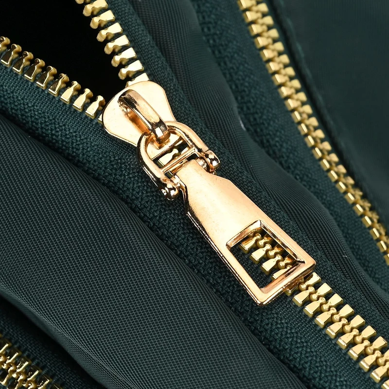 Multifunktionale RFID-geschützte Nylon Gürteltasche mit Schnellverschluss, 36x4x13cm, Rosa