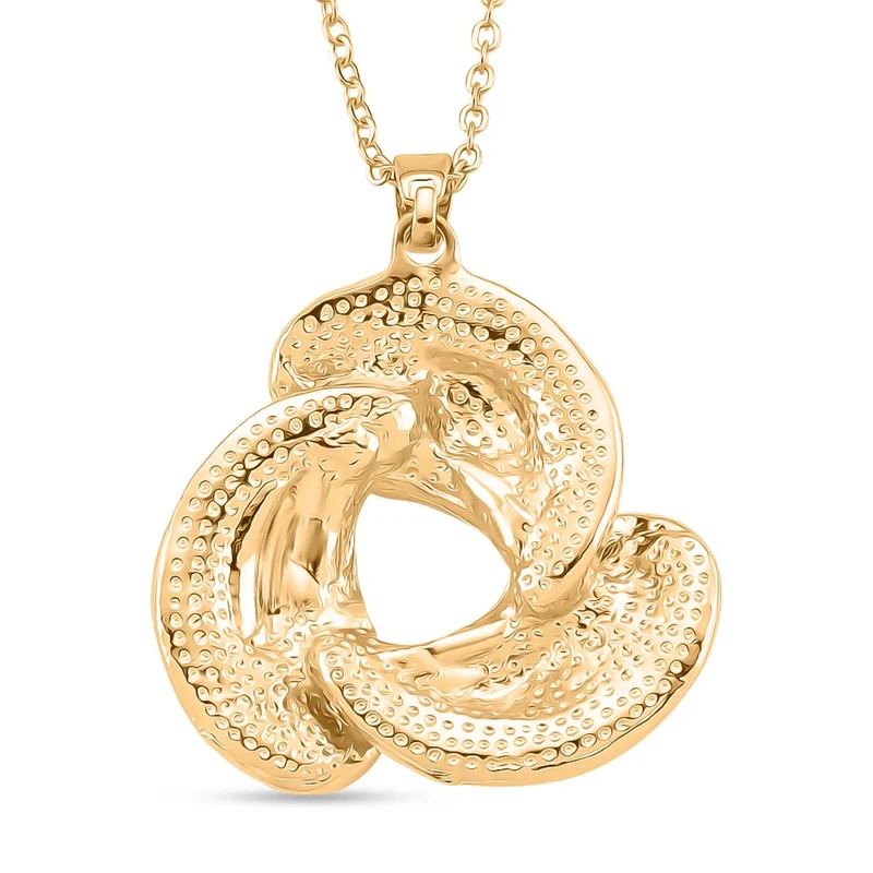 2er-Set Emaille-Anhänger mit Kette und Ohrsteckern, abstraktes Design, Grün