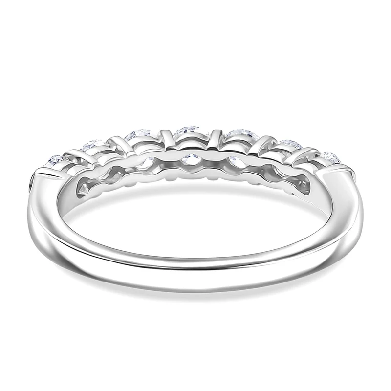 LUXURIANT DIAMOND - Lab Grown Diamant Schmuckset 925 Silber Rhodiniert (Größe 17) ca. 2.75 ct