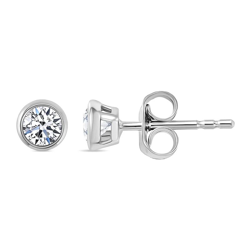 LUXURIANT DIAMOND - Lab Grown Diamant Schmuckset 925 Silber Rhodiniert (Größe 17) ca. 2.75 ct