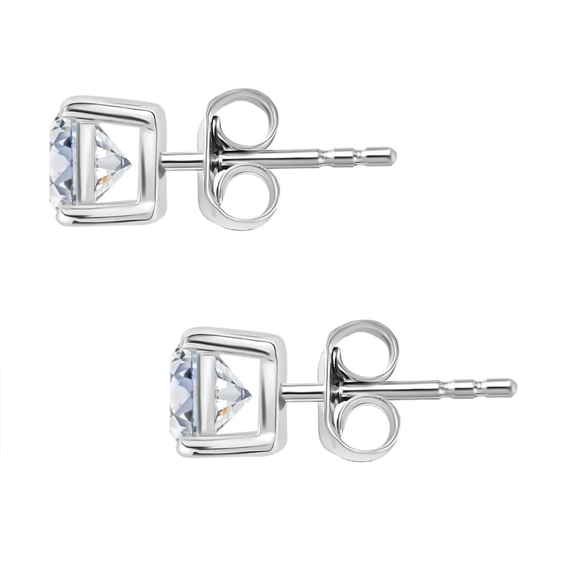 EINMALIGES ANGEBOT - 3er Set Moissanit Ring, Anhänger, und Ohrringe, 925 Silber ca. 3.80 ct